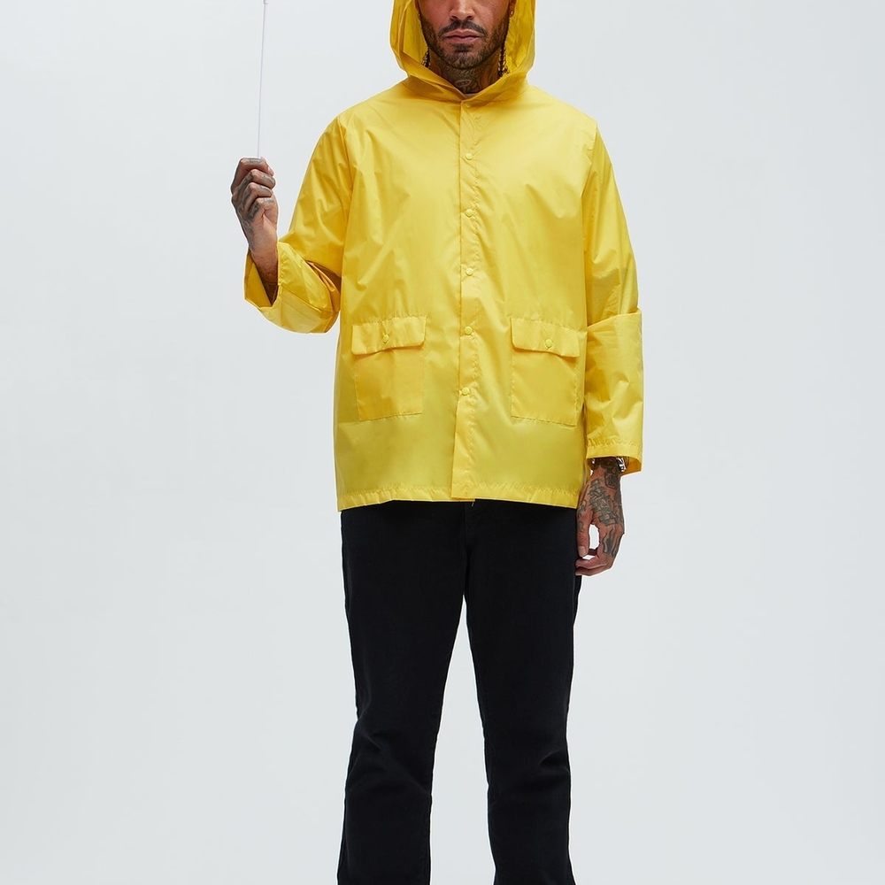 Let's Play A Game Costume - Yellow Georgie It Halloween Costume Medium